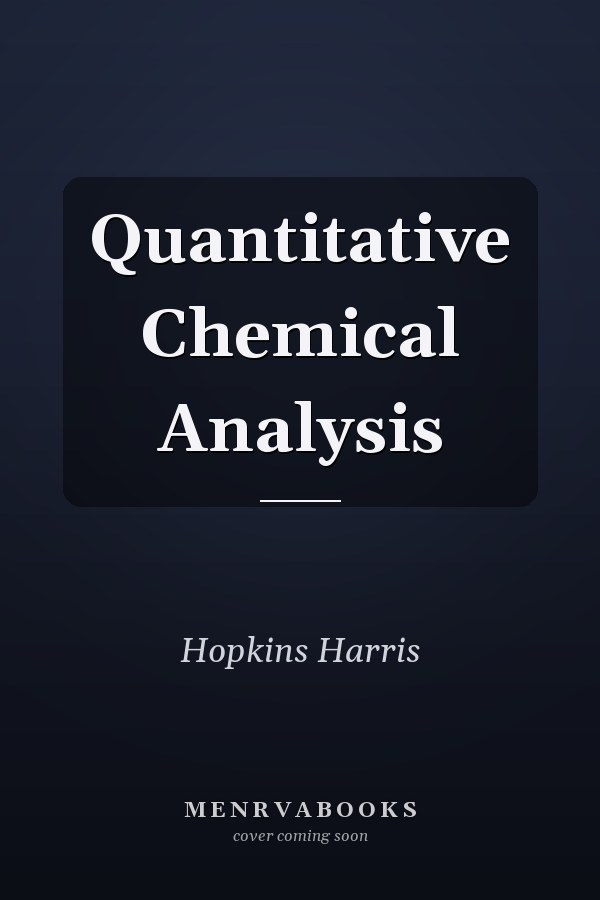 Quantitative Chemical Analysis