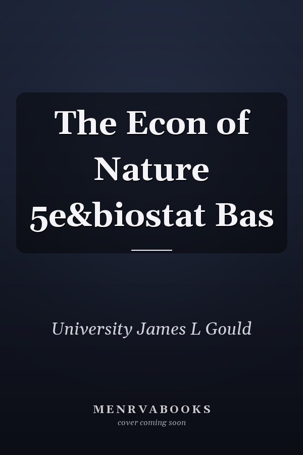 The Econ of Nature 5e&biostat Bas