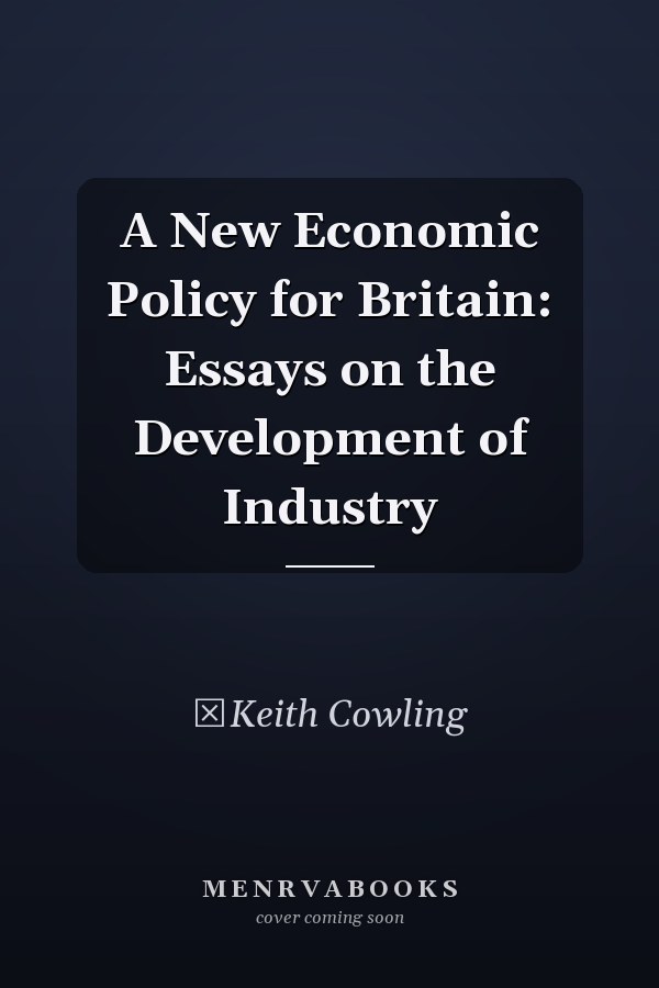 A New Economic Policy for Britain: Essays on the Development of Industry