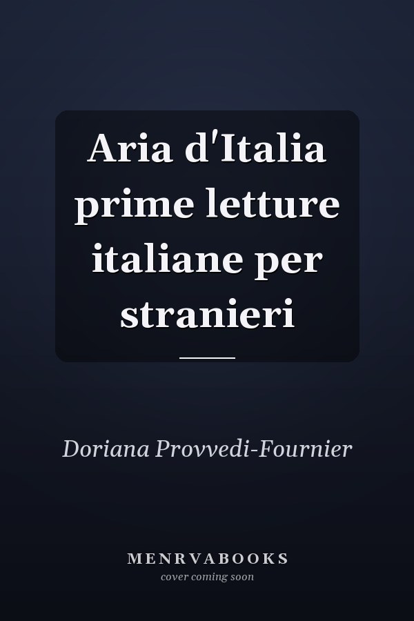 Aria d'Italia prime letture italiane per stranieri