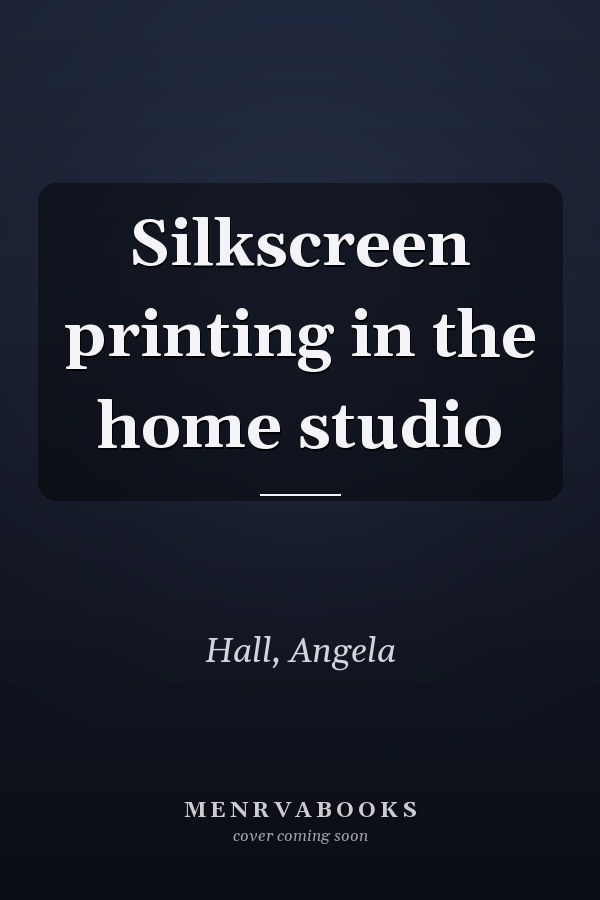 Silkscreen printing in the home studio