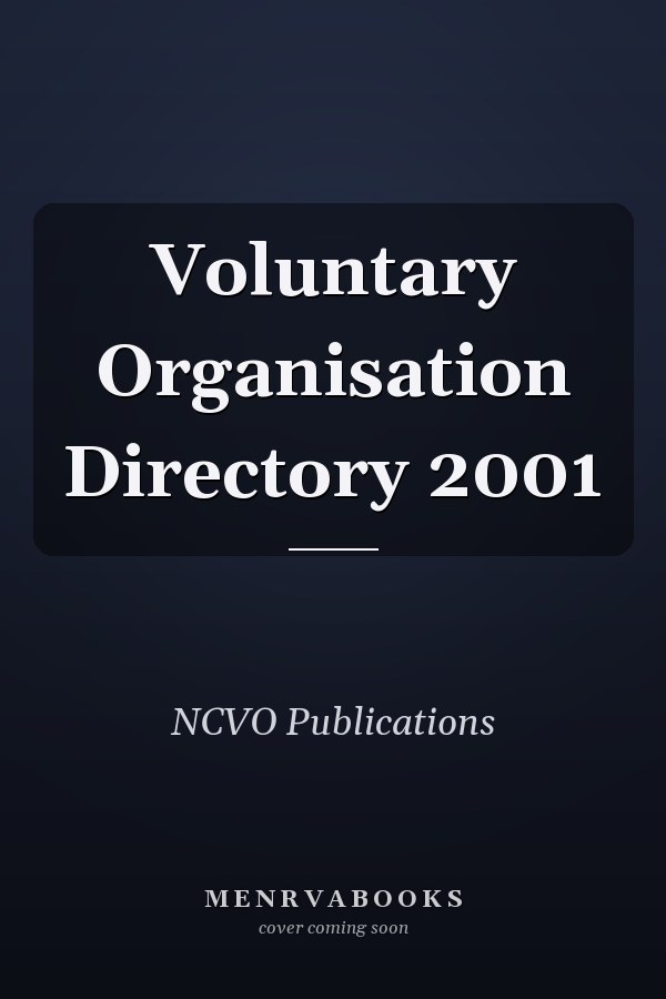 Voluntary Organisation Directory 2001