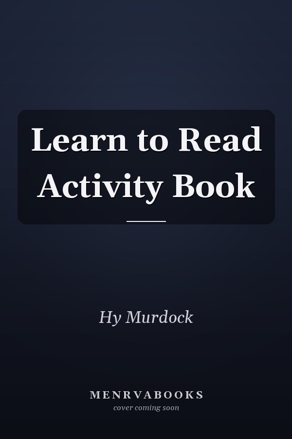 Learn to Read Activity Book