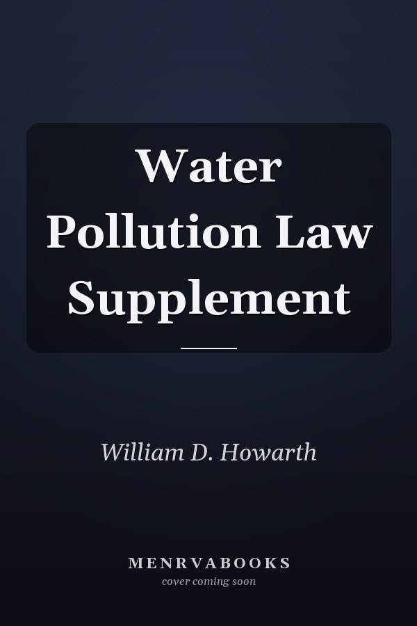 Water Pollution Law Supplement