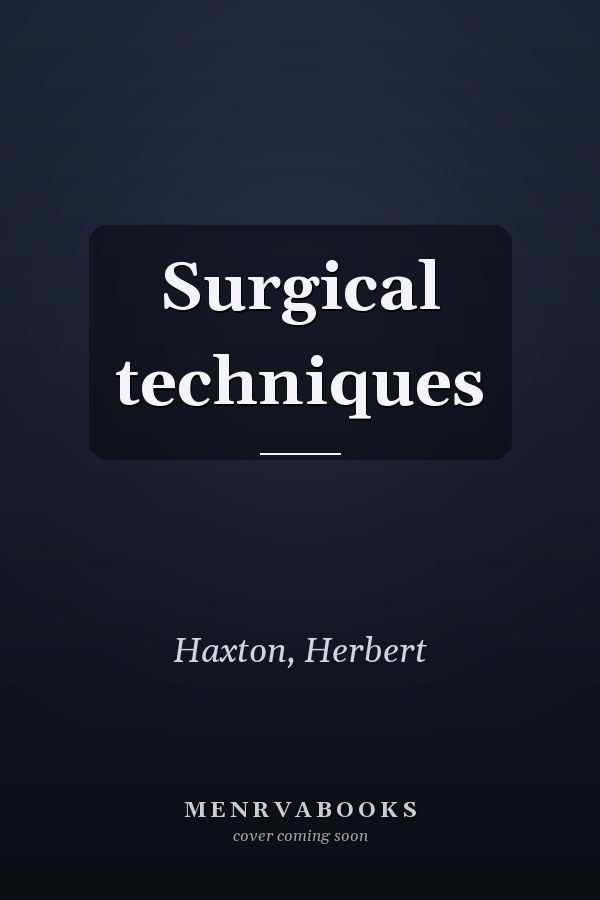 Surgical techniques
