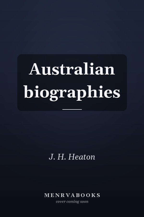 Australian biographies