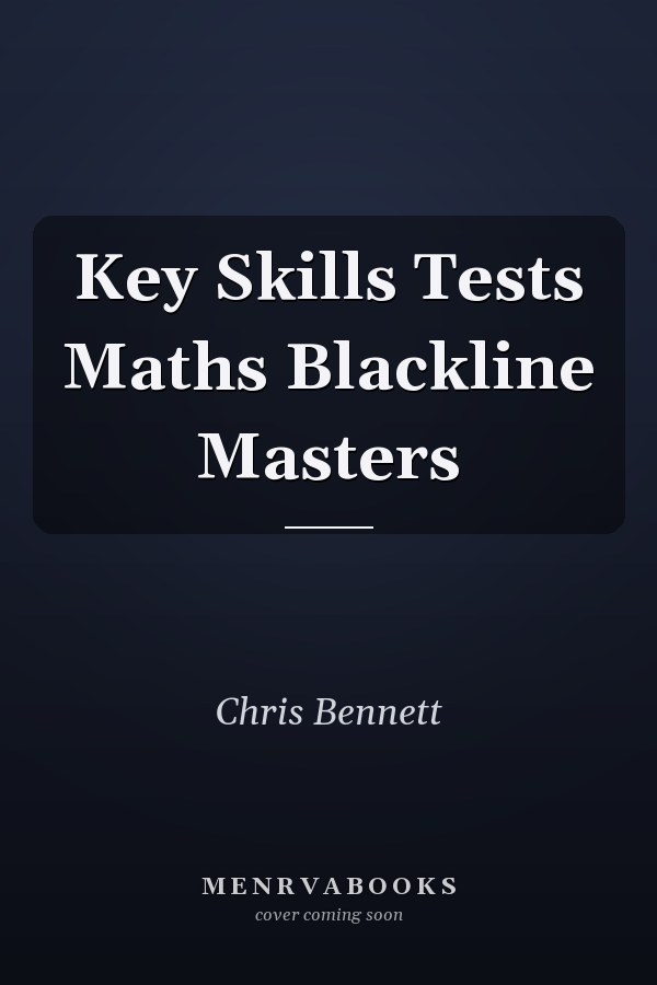 Key Skills Tests Maths Blackline Masters