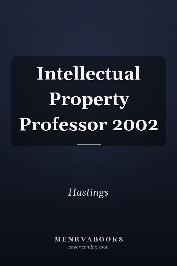 Intellectual Property Professor 2002