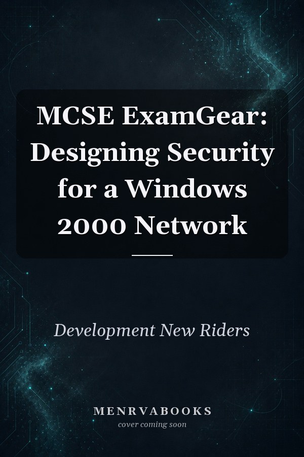 MCSE ExamGear: Designing Security for a Windows 2000 Network