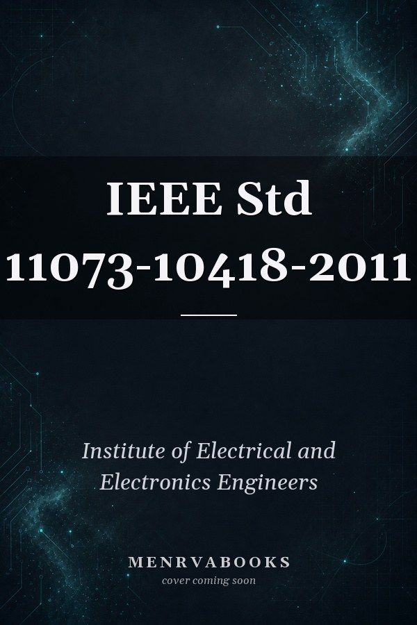 IEEE Std 11073-10418-2011