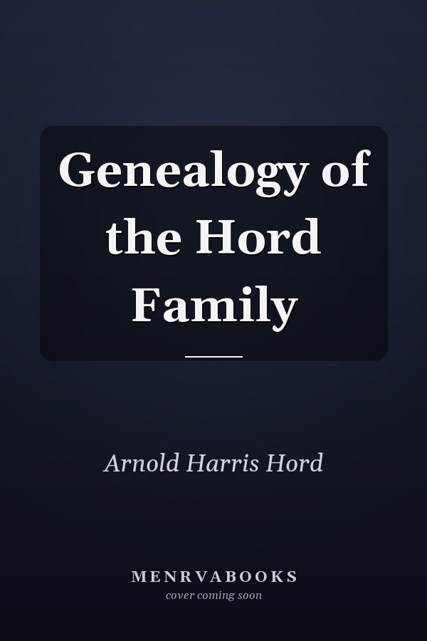 Genealogy of the Hord Family