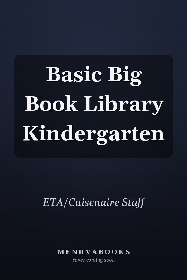 Basic Big Book Library Kindergarten