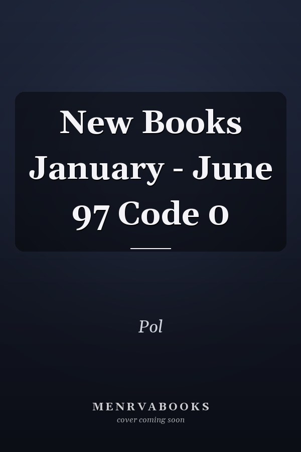 New Books January - June 97 Code 0
