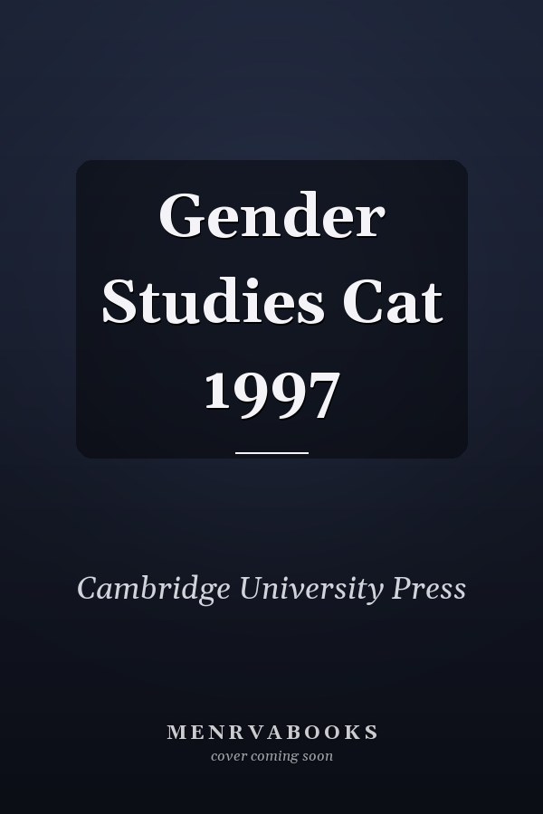 Gender Studies Cat 1997