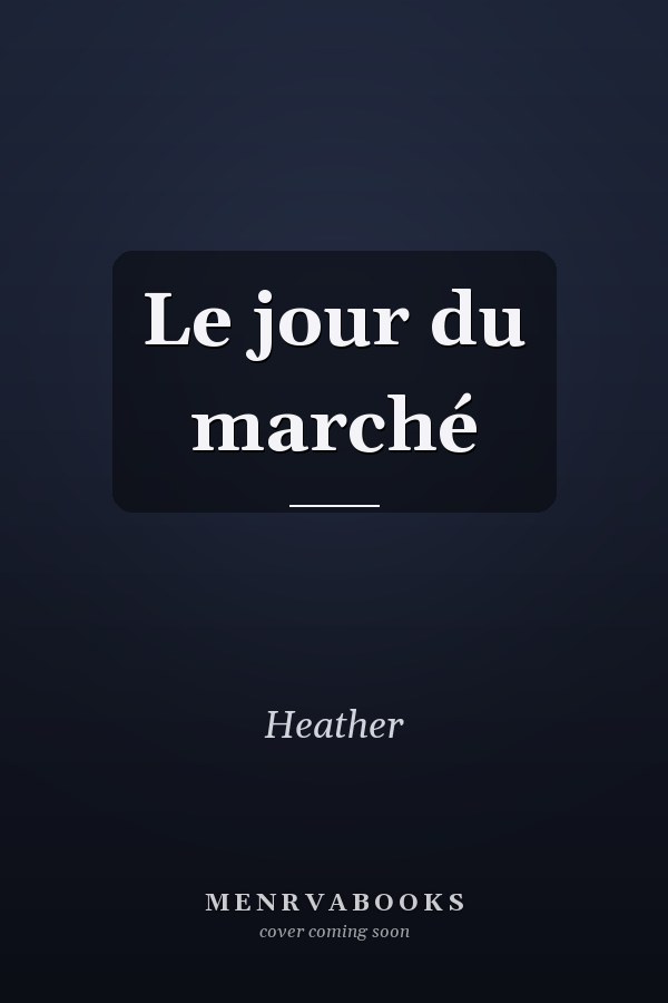 Le jour du marché