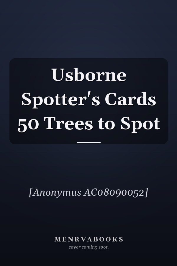 Usborne Spotter's Cards 50 Trees to Spot