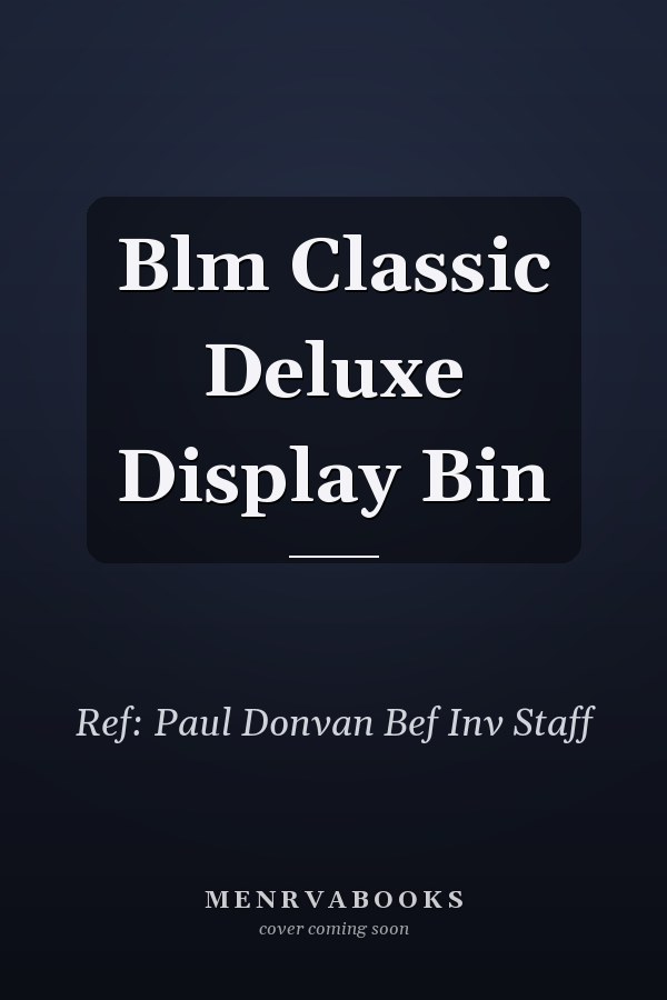 Blm Classic Deluxe Display Bin