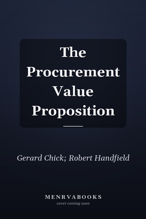 The Procurement Value Proposition