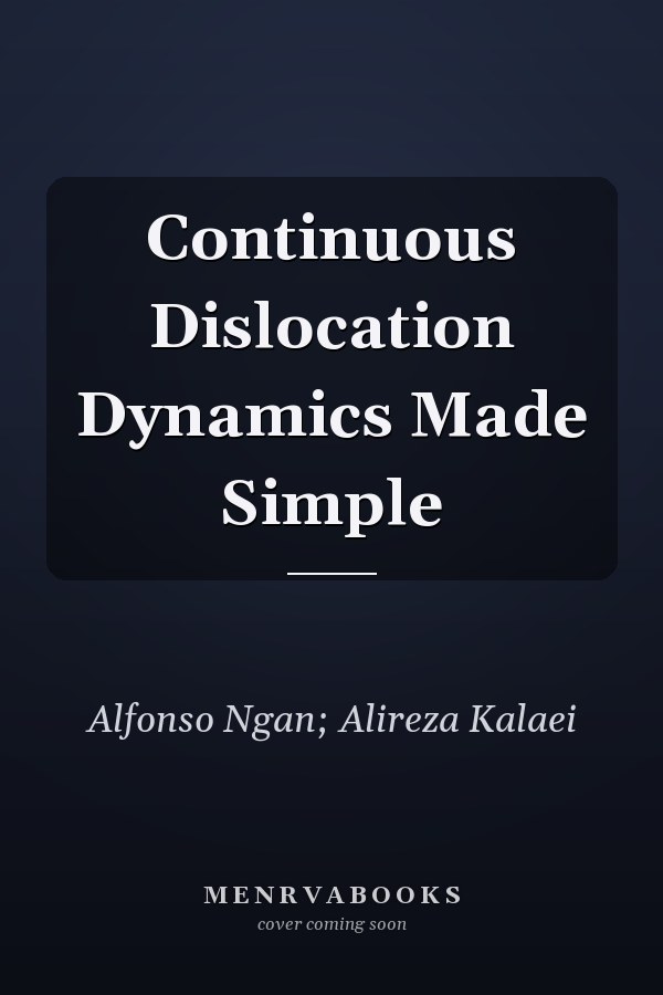 Continuous Dislocation Dynamics Made Simple