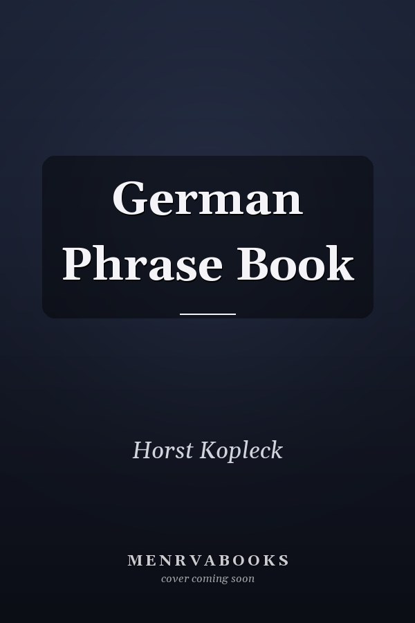 German Phrase Book
