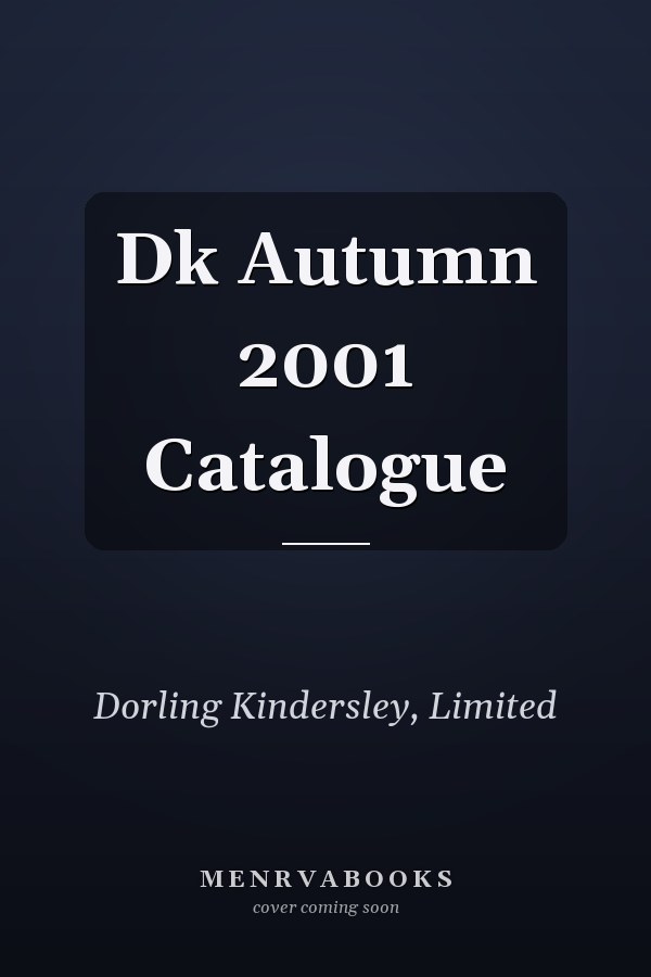 Dk Autumn 2001 Catalogue