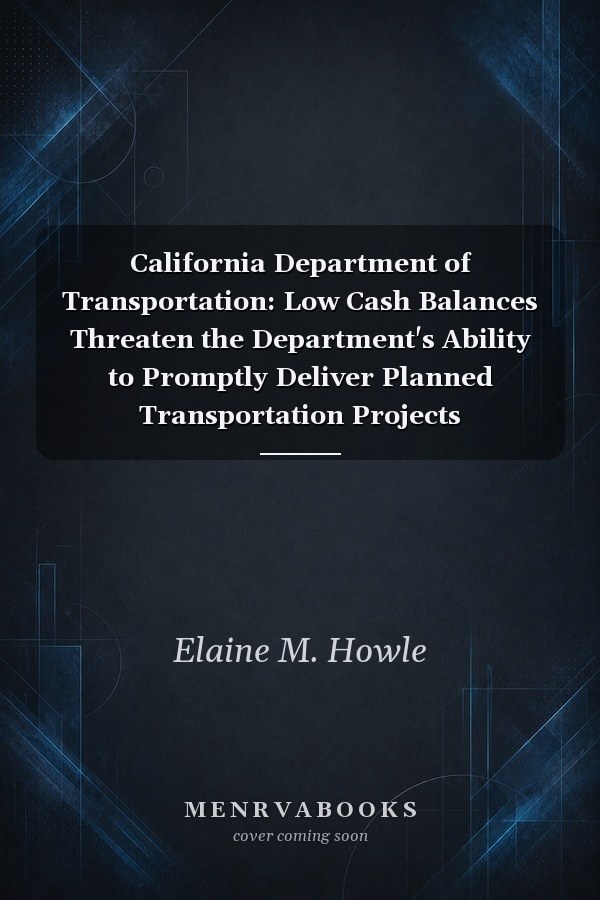 California Department of Transportation: Low Cash Balances Threaten the Department's Ability to Promptly Deliver Planned Transportation Projects