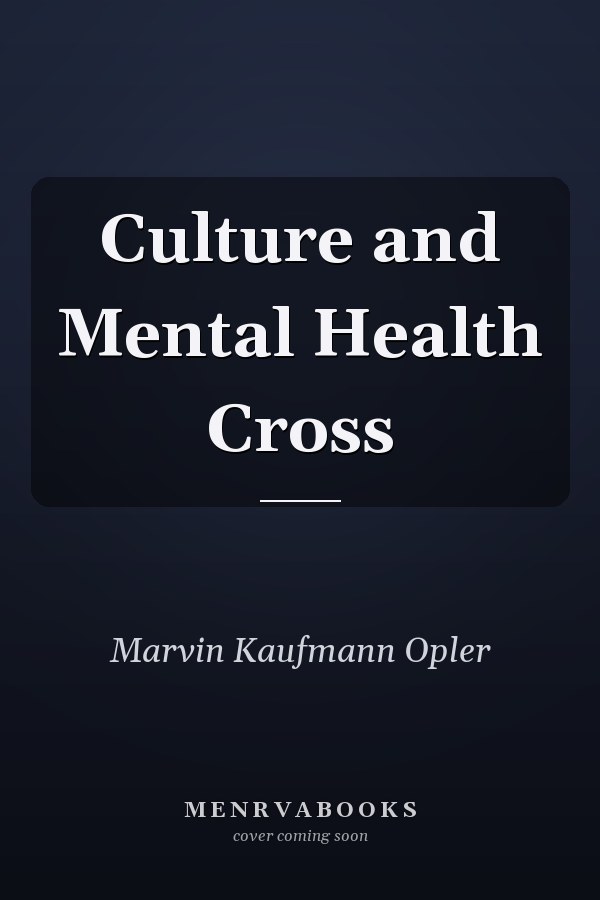 Culture and Mental Health Cross