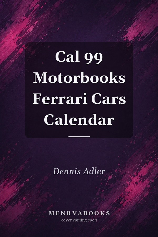 Cal 99 Motorbooks Ferrari Cars Calendar