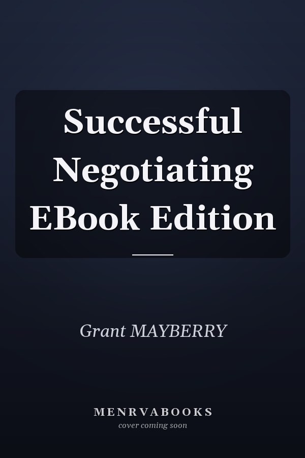 Successful Negotiating EBook Edition