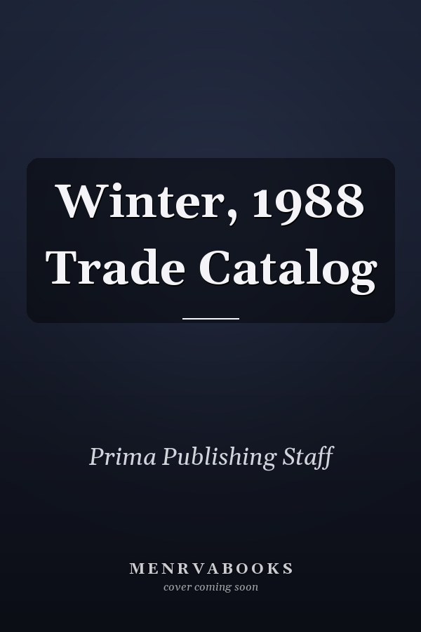 Winter, 1988 Trade Catalog
