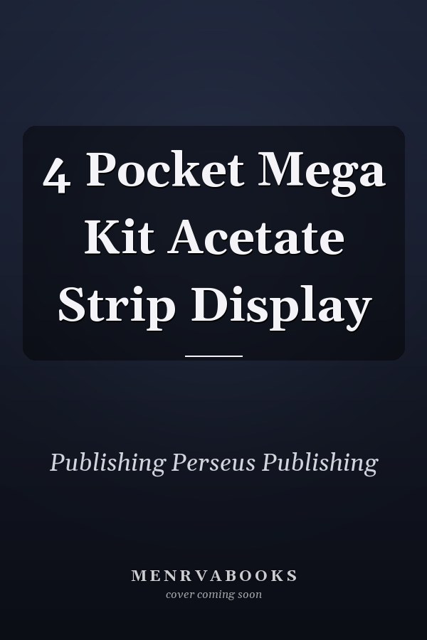 4 Pocket Mega Kit Acetate Strip Display