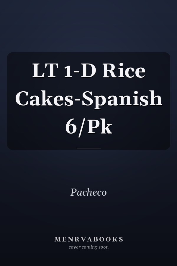 LT 1-D Rice Cakes-Spanish 6/Pk