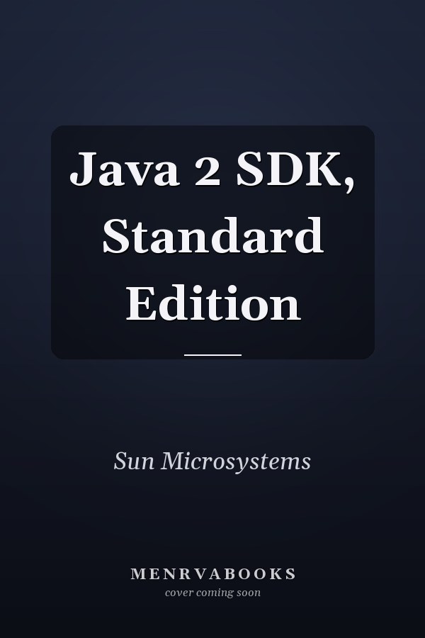 Java 2 SDK, Standard Edition