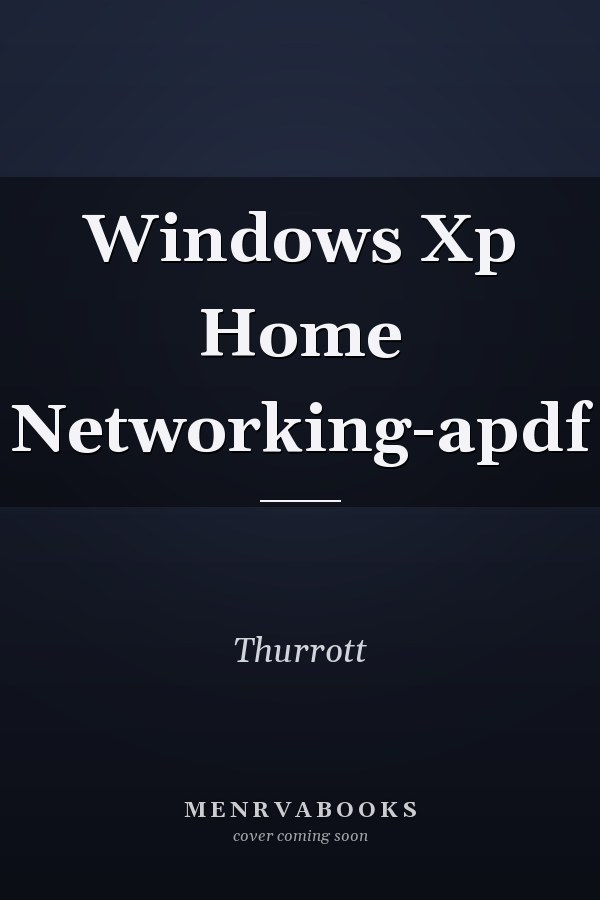 Windows Xp Home Networking-apdf