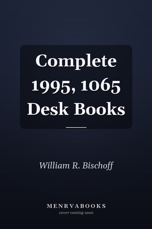Complete 1995, 1065 Desk Books