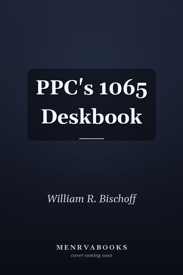 PPC's 1065 Deskbook