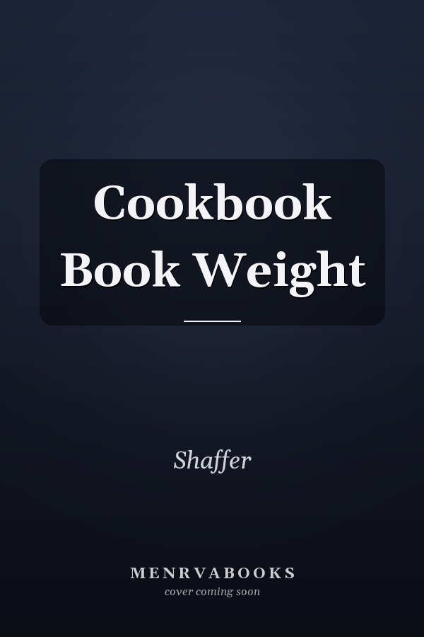 Cookbook Book Weight