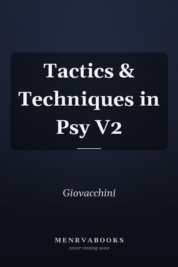 Tactics & Techniques in Psy V2