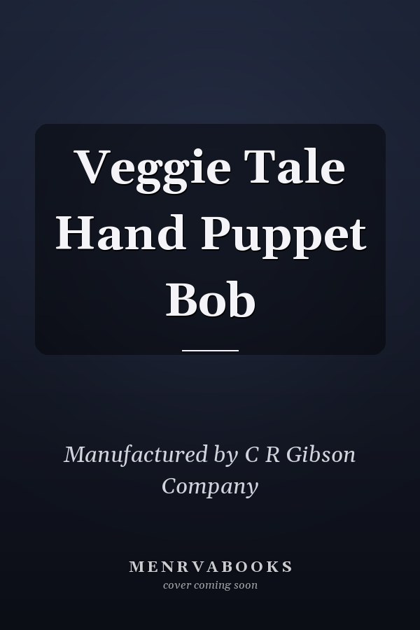 Veggie Tale Hand Puppet Bob