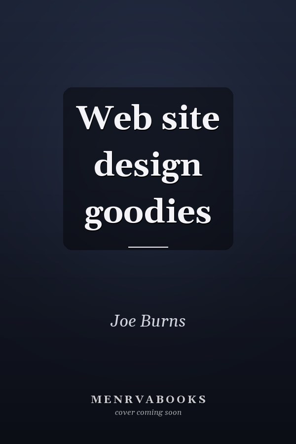 Web site design goodies