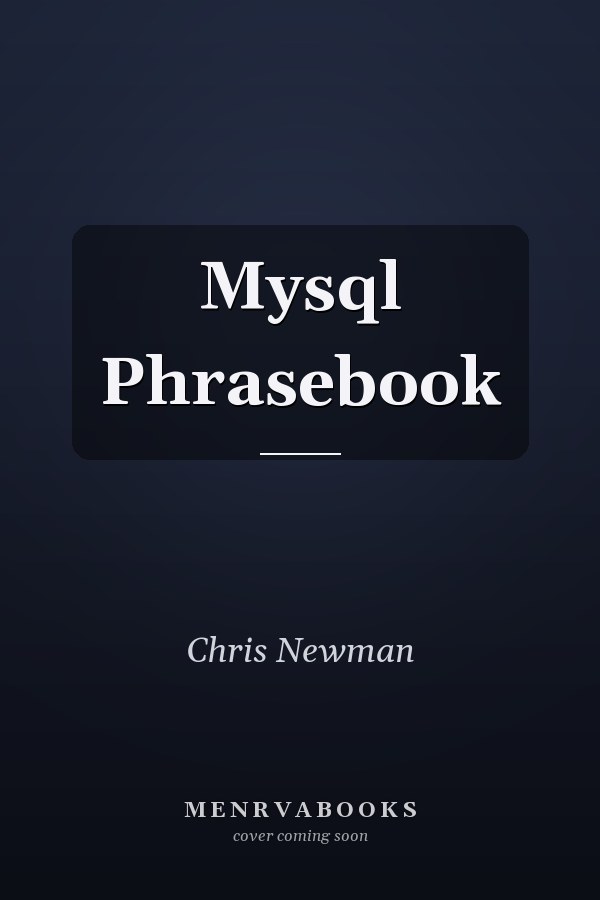 Mysql Phrasebook
