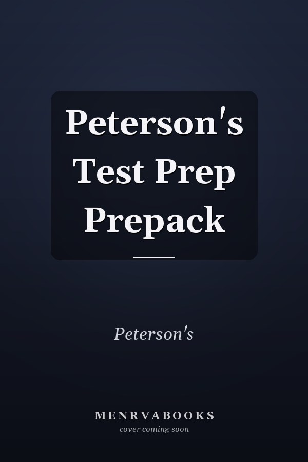 Peterson's Test Prep Prepack