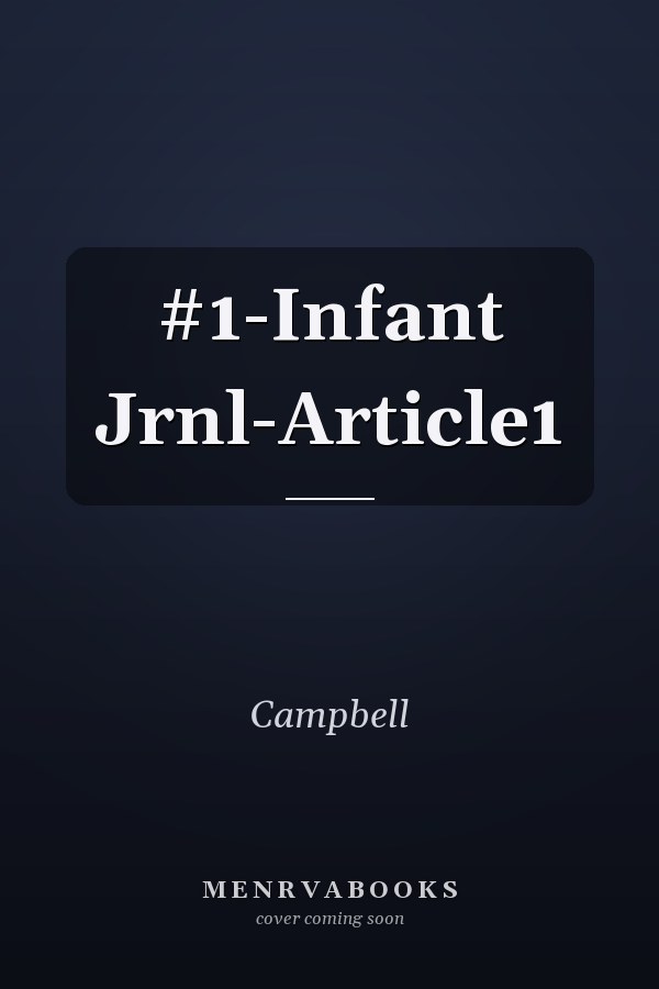 #1-Infant Jrnl-Article1