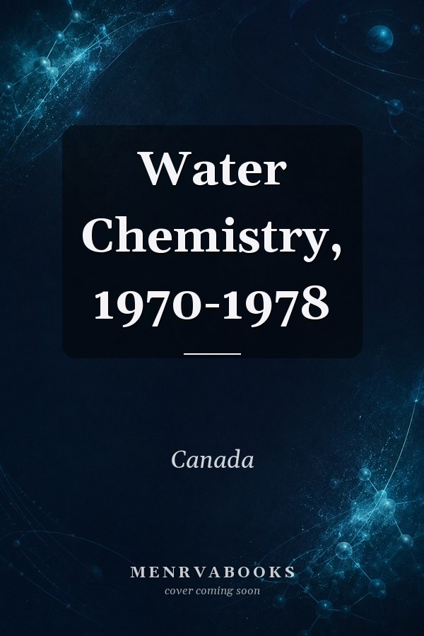 Water Chemistry, 1970-1978