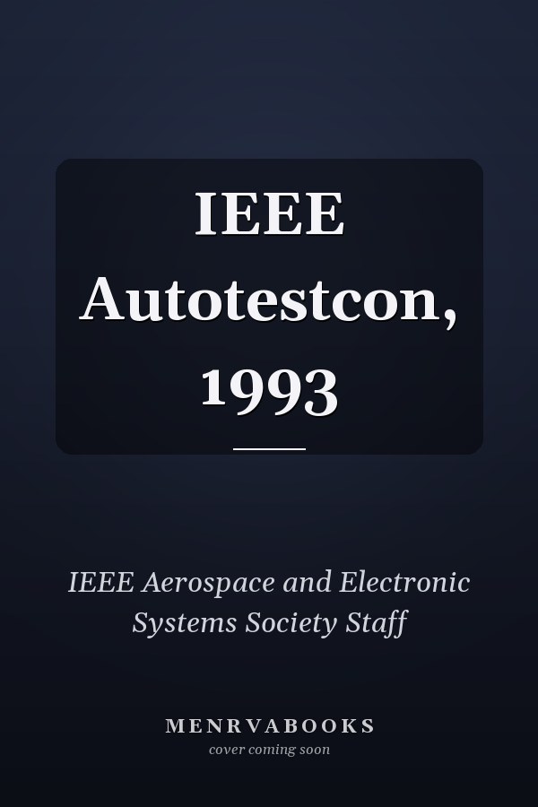 IEEE Autotestcon, 1993