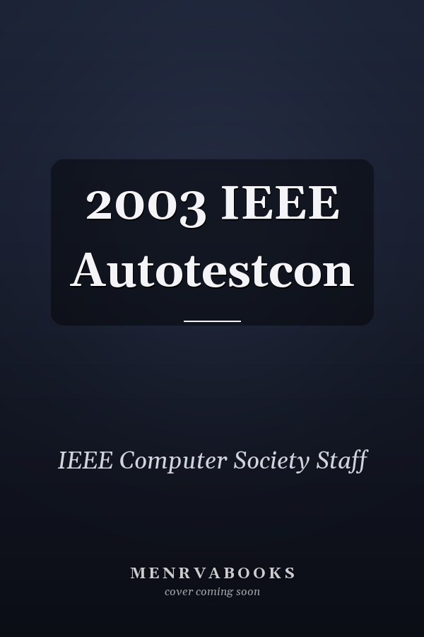 2003 IEEE Autotestcon