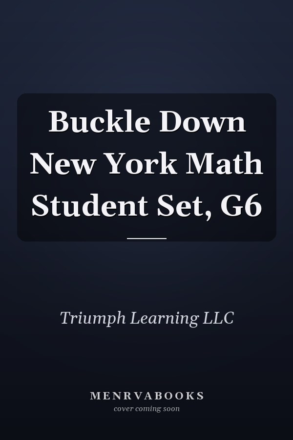 Buckle Down New York Math Student Set, G6