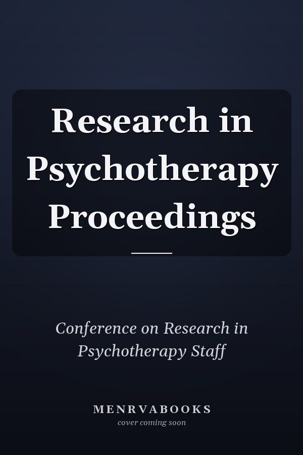Research in Psychotherapy Proceedings