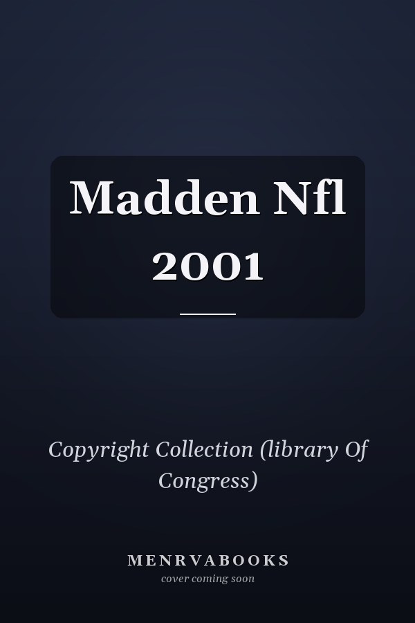 Madden Nfl 2001