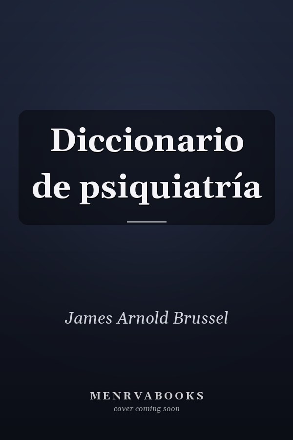 Diccionario de psiquiatría